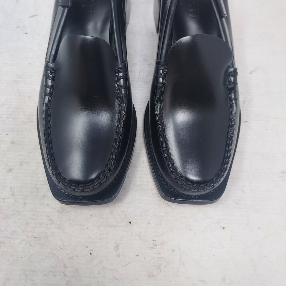 Black Leather Mules - Picture 8 of 12